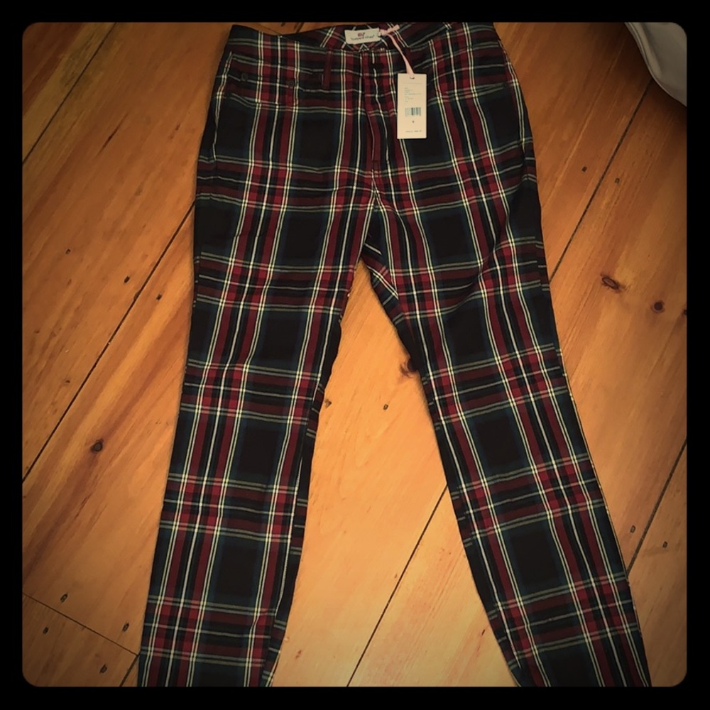 Vineyard Vines Holiday Plaid Pants